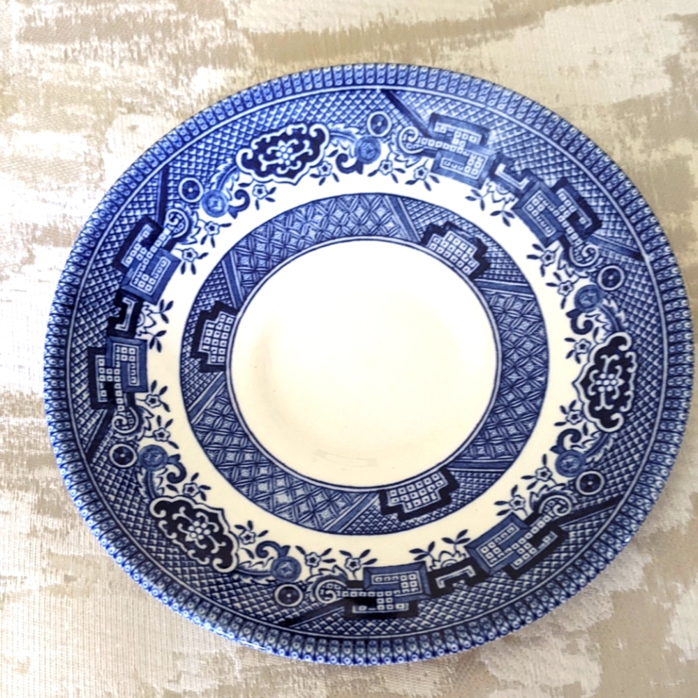 💙 NWOT ENGLISH CHURCHILL CLASSIC COLLECTION BLUE 💙 WHITE 🤍 WILLOW TE
